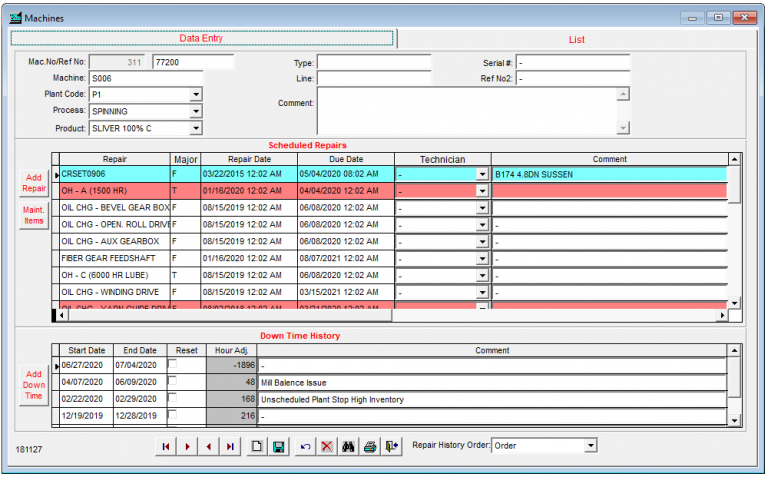 TechWare MainTrac Details